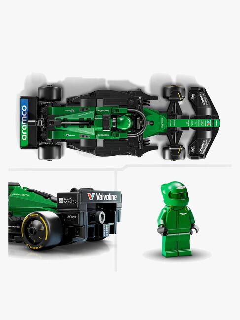 LEGO Speed Champions 77245 Aston Martin Aramco F1 AMR24 Rennauto