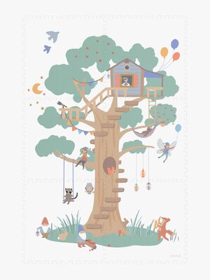 Play&Go Puzzlematte Baumhaus 6 Teile