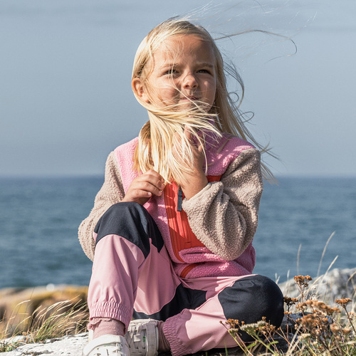 Didriksons Anten Fleecejacke, Light Heather Pink