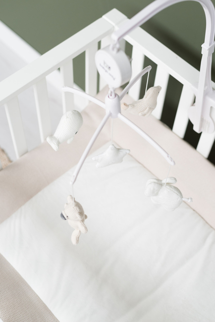 Baby's Only Mobile, Sand/White