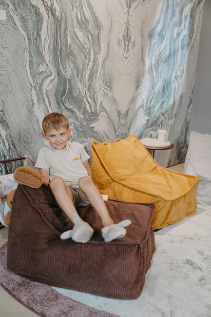 Yappy Kids Yappyhug Sitzsack, Chocolate Brown