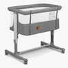 Lionelo Aurora Beistellbett 3-in-1, Grey Concrete