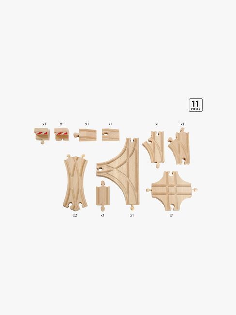 BRIO World 33307 Schienen- und Weichensortiment