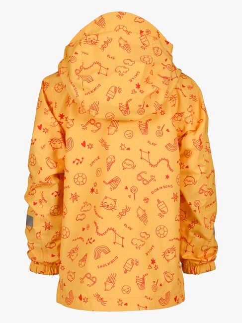 Didriksons Norma Outdoorjacke, Doodle Papaya Orange