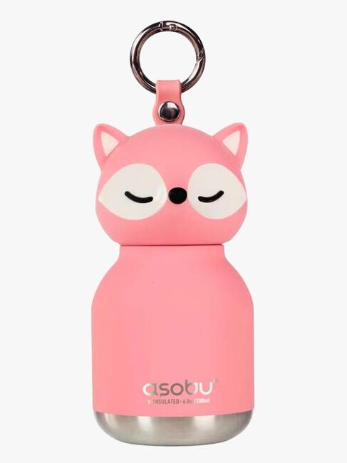 Asobu Bestie Mini Wasserflasche Fuchs, Rosa IBV44-PINKFOX-4840_1.jpg