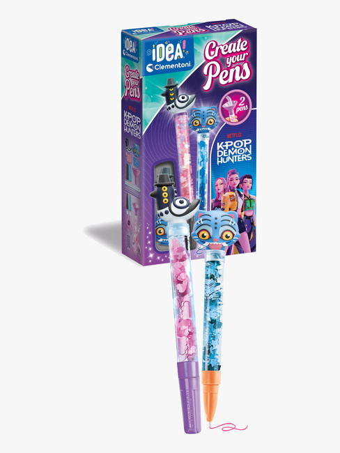 Clementoni Idea! K-Pop Demon Hunters Create Your Pens Stifte Sussy & Derpy 8010KPDH-54-2540_1.jpg
