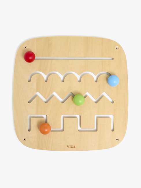 VIGA Aktivitätsbrett Spurmuster WALLTOY-44807FSC-2178_1.jpg