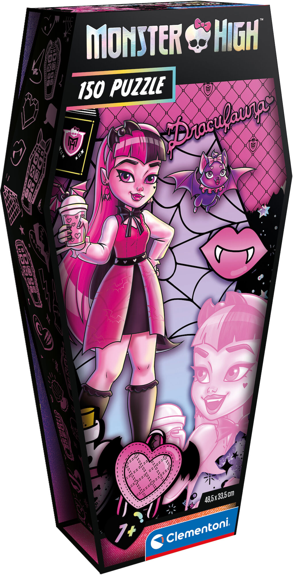 Clementoni Monster High Draculaura Puzzle 150 Teile