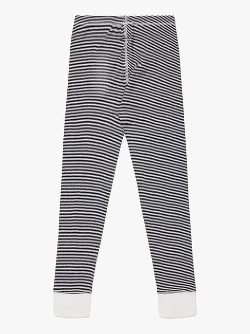 Luca & Lola Toto Lange Unterhose 2er-Pack, Black/Stripes