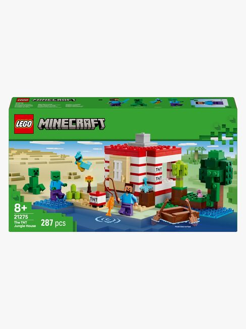 LEGO Minecraft 21275 Das TNT-Dschungelhaus
