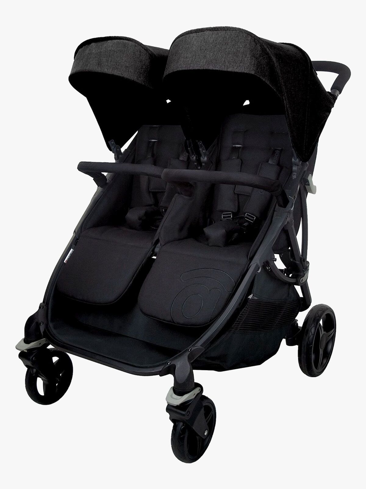 Asalvo Bro Zwillingswagen, Black