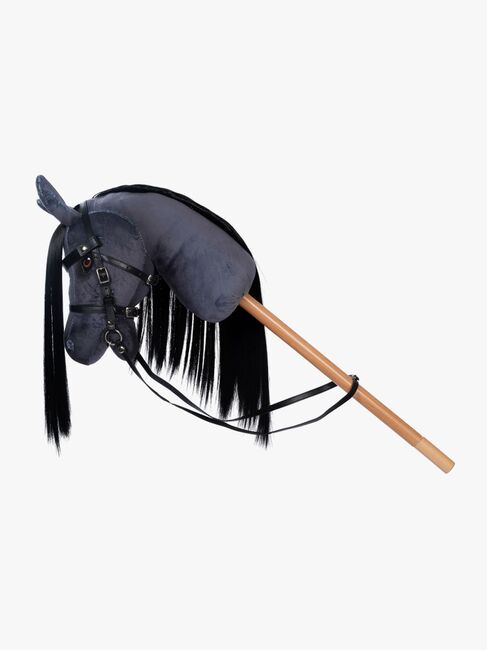 byASTRUP Steckenpferd Blaze, Grau/Schwarz