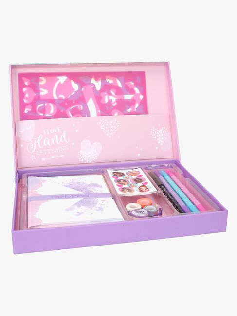 TOPModel Briefpapier Box Handlettering