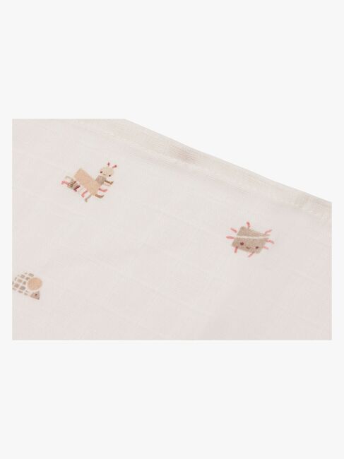 Jollein Waschlappen 3er-Pack, Animal Friends