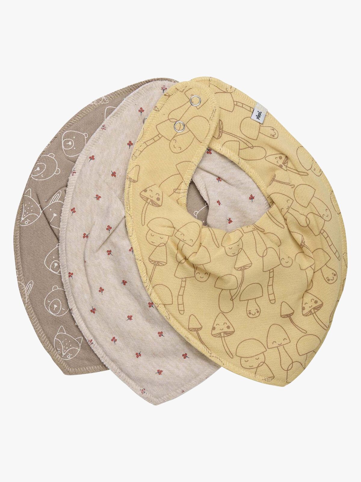 Pippi Halstücher 3er-Pack, Straw