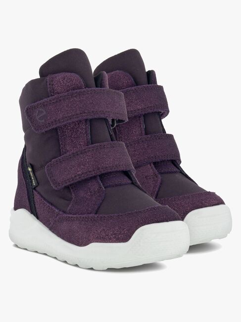 ECCO Urban Mini GTX Winterstiefel, Night Shade Barolo/Fig
