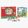 Bluey Adventskalender & LEGO Bluey 11201 Bluey und Chloe auf dem Spielplatz