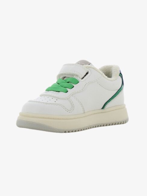 SJ Sneaker, White/Green