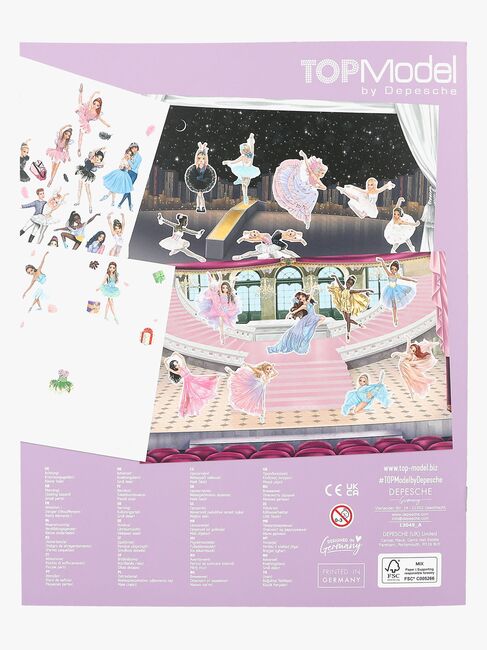 TOPModel Stickerworld Stickerbuch Ballett