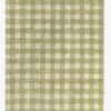 LorenaCanals Waschbar Vichy Teppich 90x120 cm, Matcha