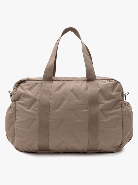 Jollein Embossed Lily Wickeltasche, Milky Coffee