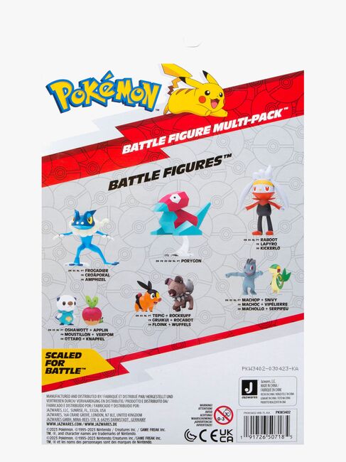 Pokémon Battle Gen IX Figurenset 4er-Pack