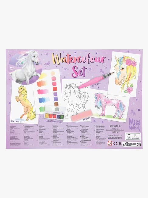 Miss Melody Aquarellset