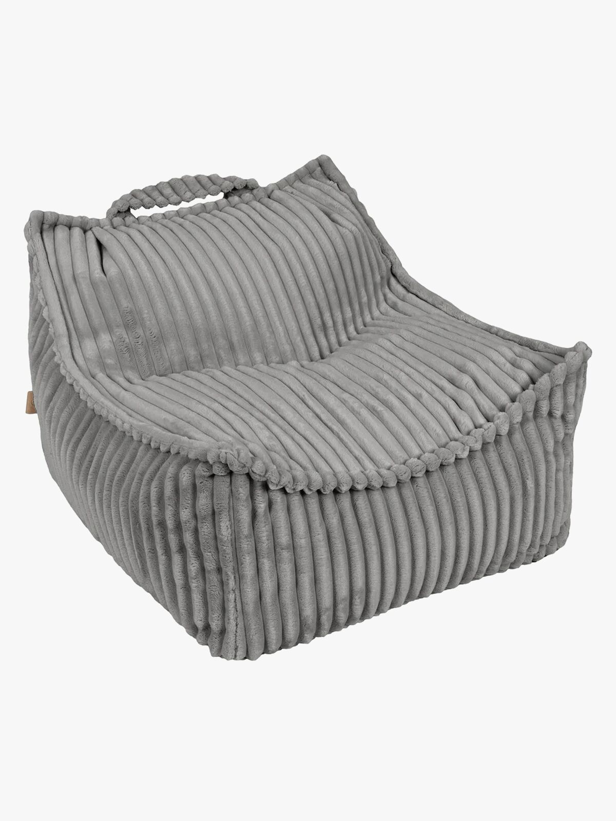 Meowbaby Churros Sitzsack, Moondust Grey