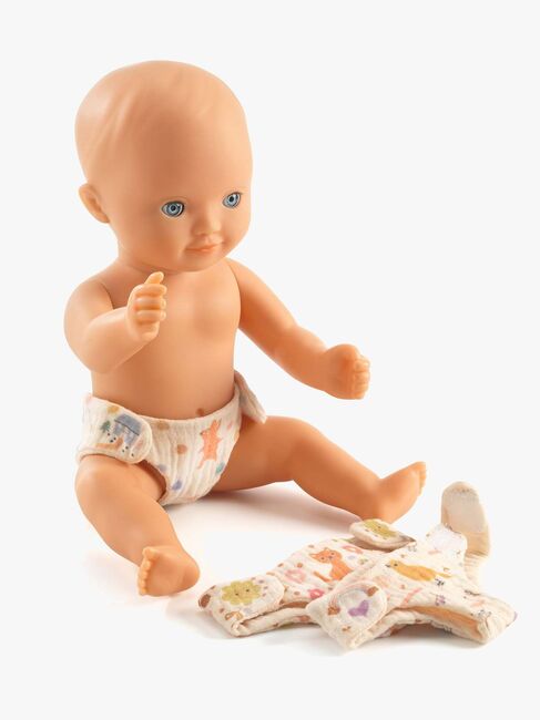 Djeco Windel-Set für Puppe 3er-Pack