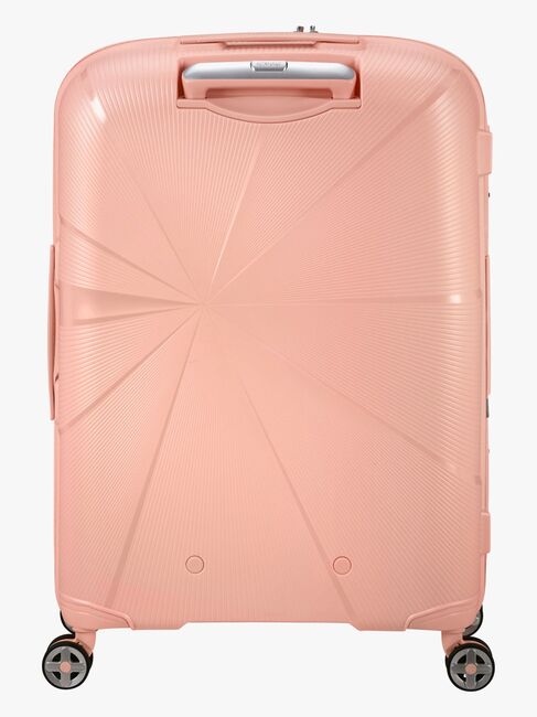 American Tourister StarVibe Spinner Koffer 70-77L, Metallic Peach