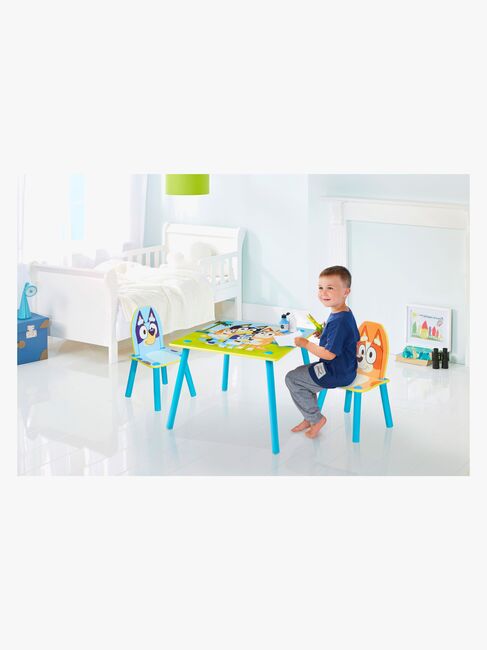 Bluey Tisch und Stühle, Blau