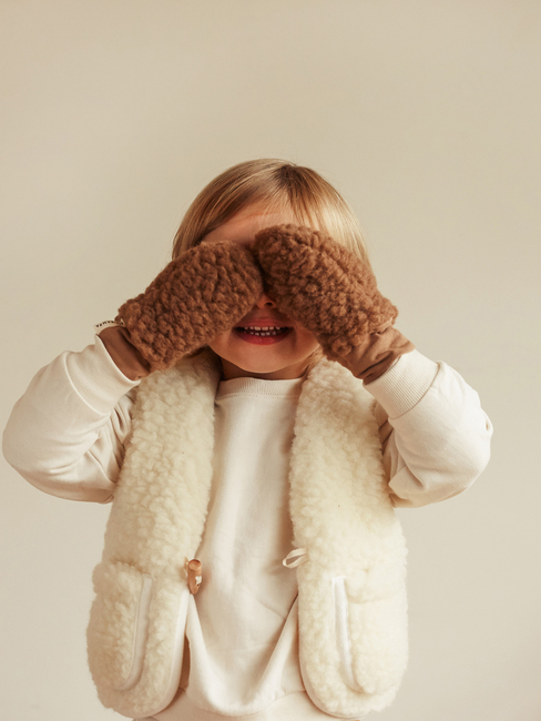 BINIBAMBA Merino Fäustlinge, Bruno