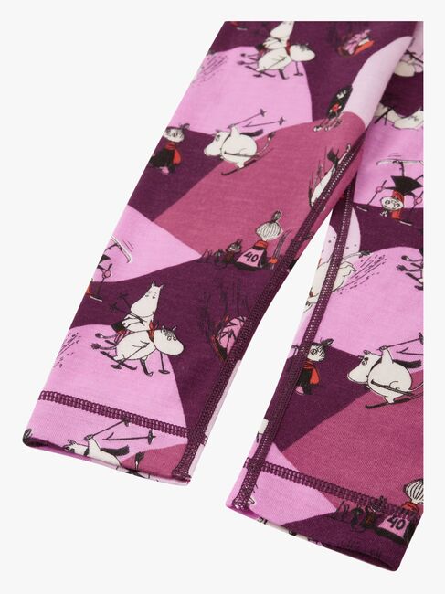 Reima Mumin Trivsam Thermounterwäsche Wollmischung, Rose Pink