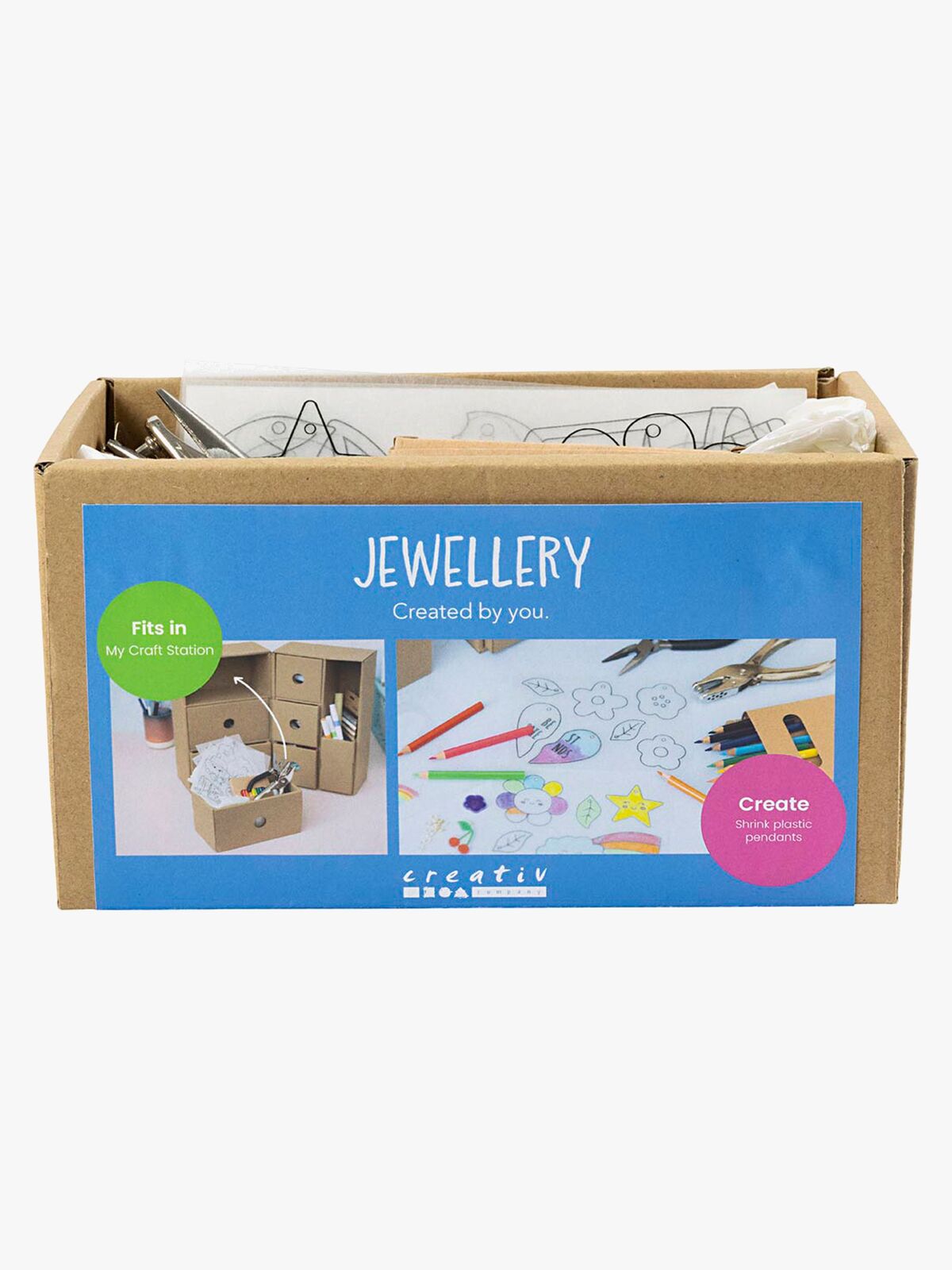 Creativ Company Meine Bastelstation Nachfüllbox Schmuck