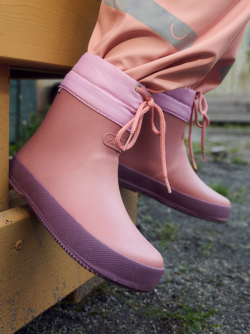 Viking Alv Barefoot Gummistiefel, Pink