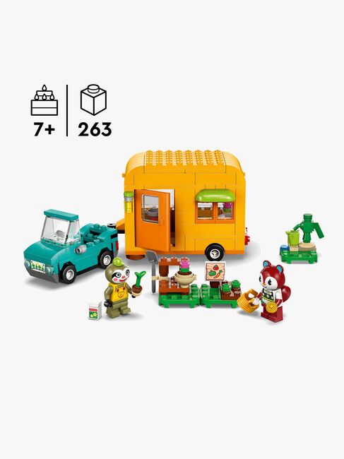 LEGO Animal Crossing 77054 Gerds Wohnwagen & Gärtnerei
