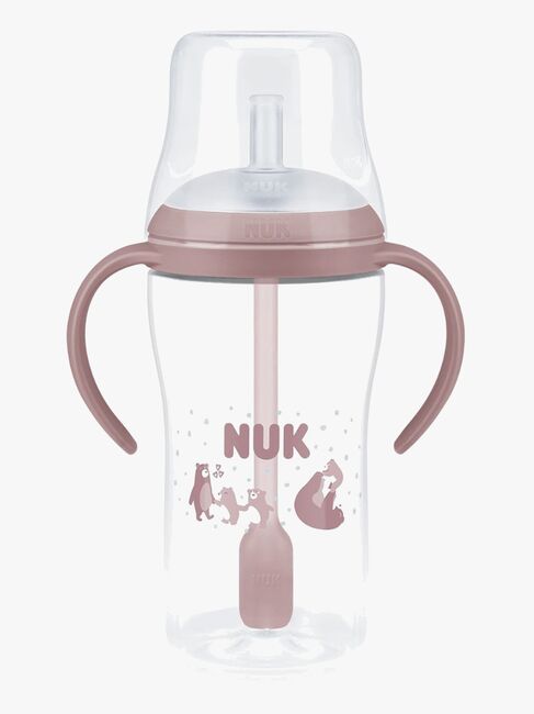 NUK Perfect Match Trinklernbecher mit Trinkhalm 260 ml, Bear N2163-21-4552_1.jpg