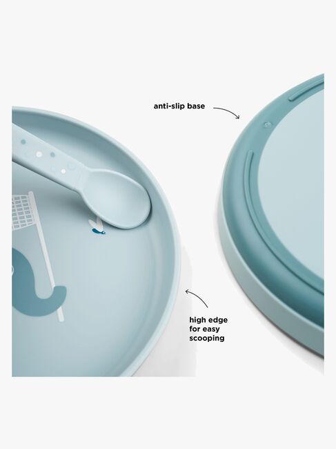 Done By Deer Foodie Teller Elphee, Blau