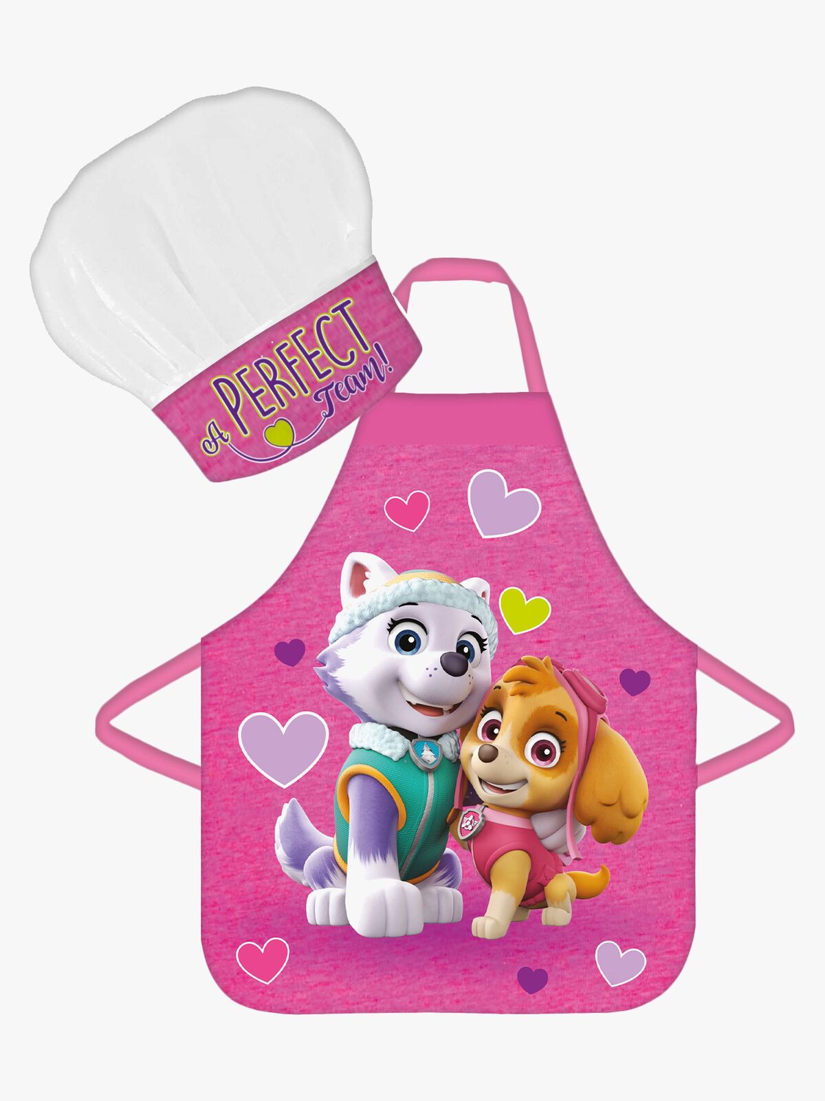 Paw Patrol Schürze & Hut, Rosa