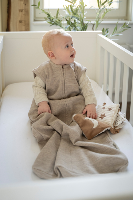 Baby's Only Schlafsack Merinowolle 60cm, Fine Sand