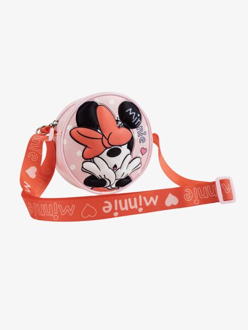 Disney Minnie Maus 3D Schultertasche, Rosa