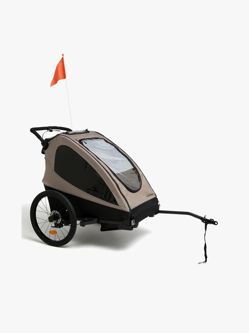 Beemoo Activity Sport Fahrradanhänger, Beige