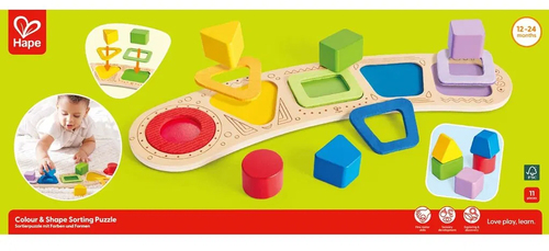 Hape Toddler Puzzle & Form