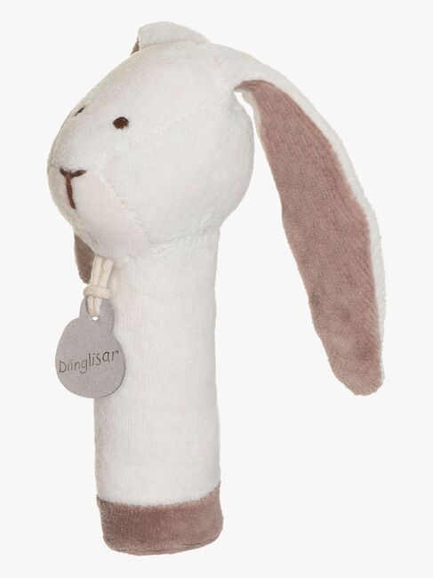 Teddykompaniet Diinglisar  Kaninchen Rassel, White