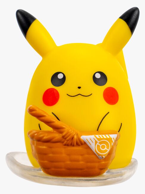 Squishmallows Squishalongs Pokémon Figurenset Pikachu, Gengar, Teddiursa & Marill 4er-Pack