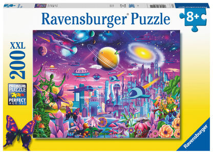 Ravensburger Puzzle Kosmische Stadt 200 Teile