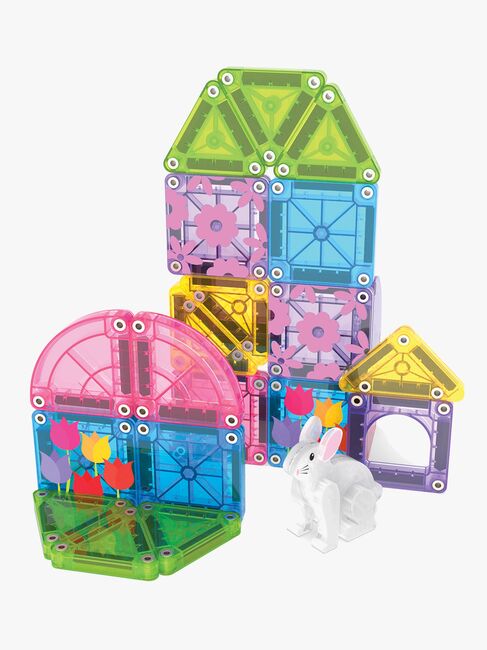 MAGNA-TILES MicroMAGS Reise-Set Spring Garden 24 Teile