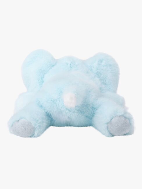 Teddykompaniet Plüschspielzeug Liegender Elefant 34 cm, Hellblau