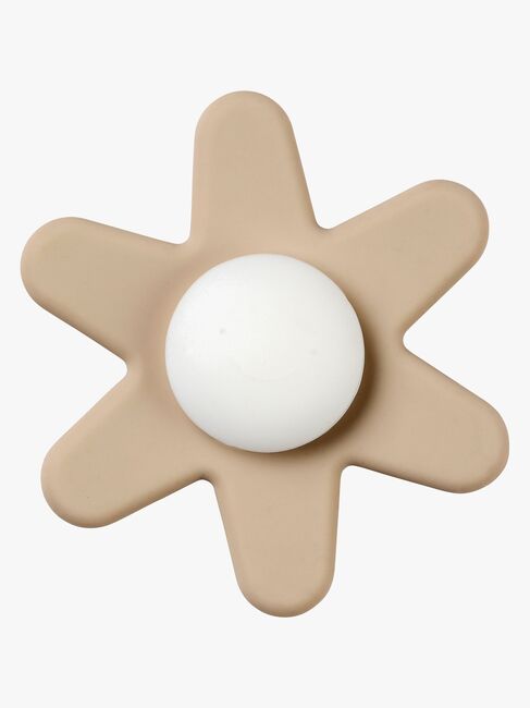 Nattou Soft Silicone Spinner mit Saugnapf, Clay
