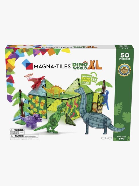 MAGNA-TILES Dino-Welt XL Bausatz 50 Teile
